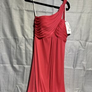Ignite Evenings by Carol‎ Lin Coralone shoulder formal dress sz 10 bridesmaid